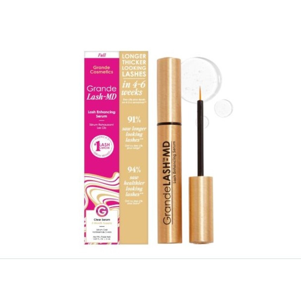 Grande Cosmetics GrandeLASH-MD Lash Enhancing Serum 2 ml Peptide Vitamin Infused
